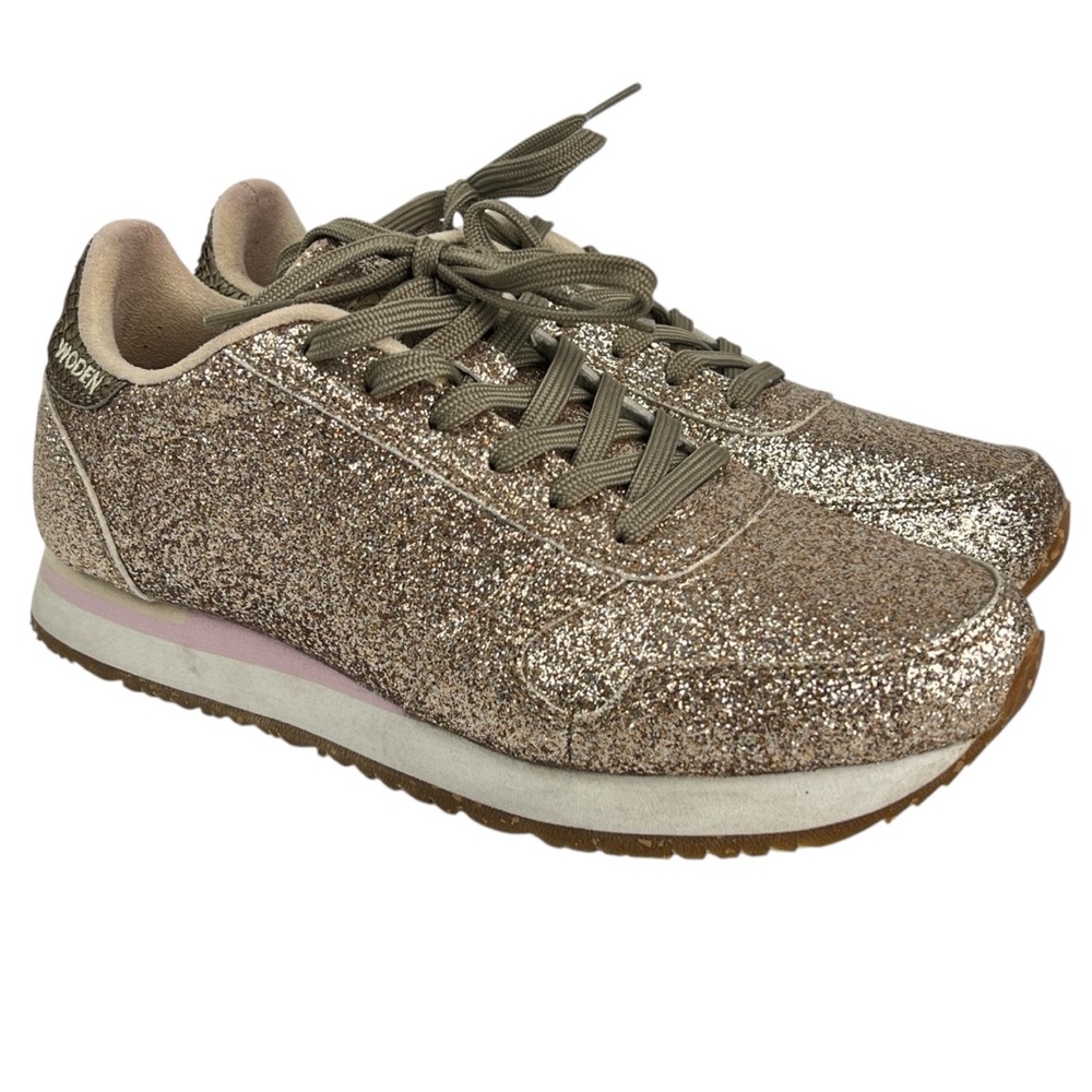 Woden Ydun Icon Glitter Sneakers Size 7.5